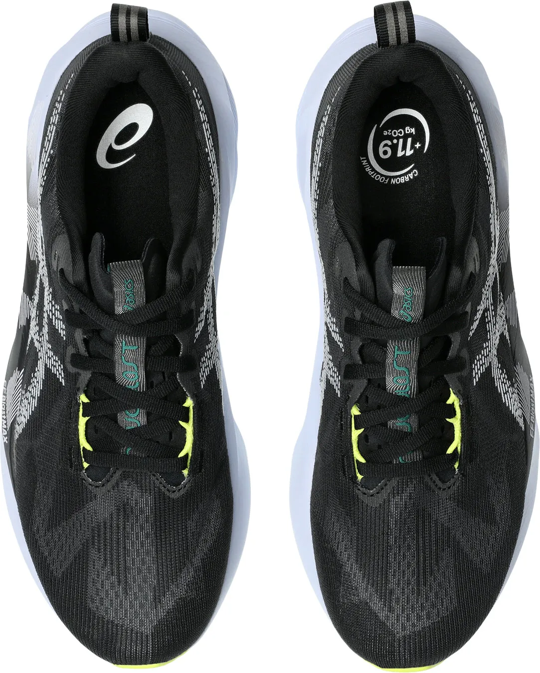 Pilates Cool Low Profile Weekend Trip Asics NovaBlast 5 Mens Running Shoes - Black