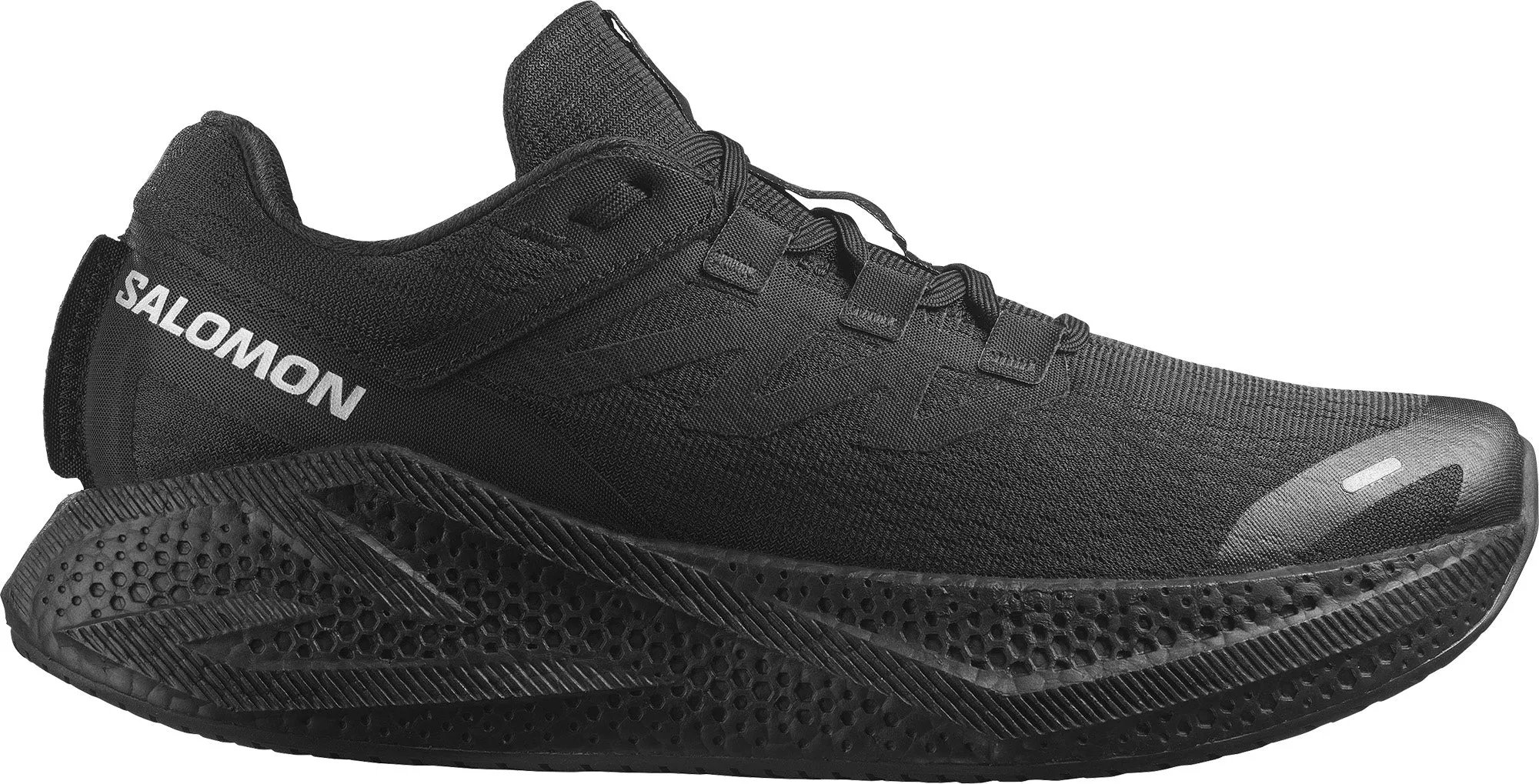 Salomon Aero Glide 3 Mens Running Shoes - Black High Quality Mesh Cool