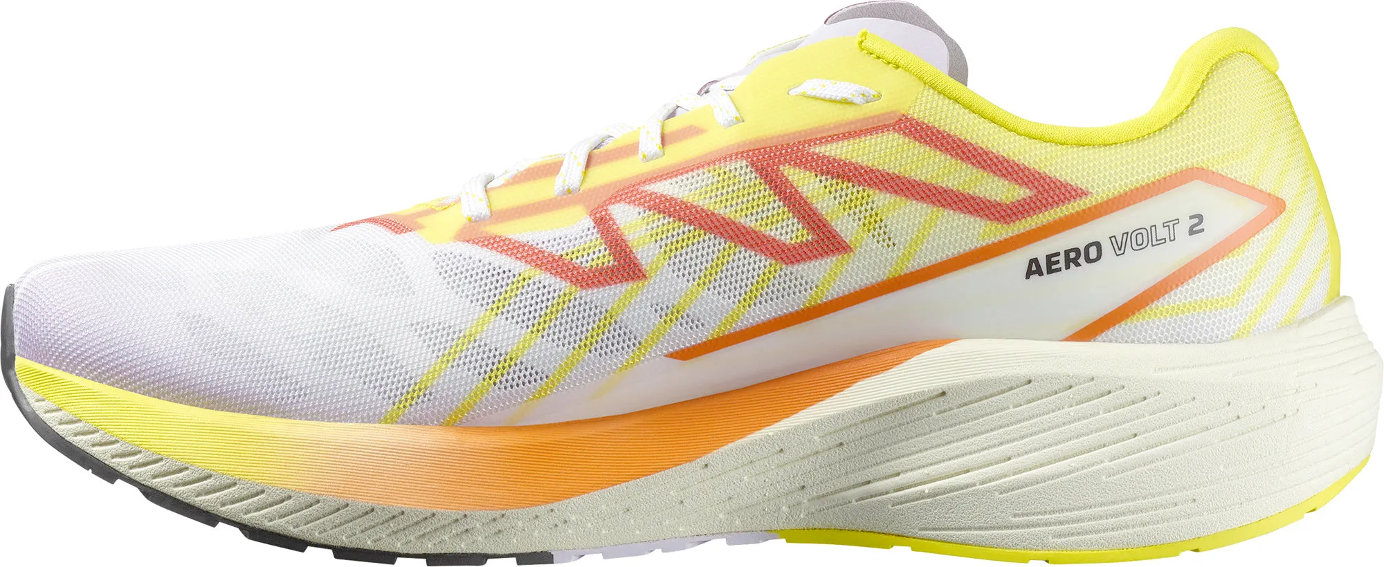 Salomon Aero Volt 2 Mens Running Shoes - White Velvet Soft