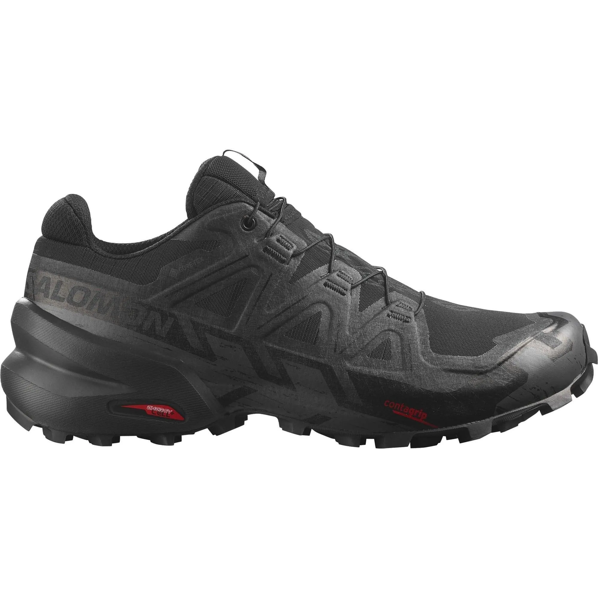 Salomon Speedcross 6 GORE-TEX Mens Trail Running Shoes - Black Star Mood Beach Fun