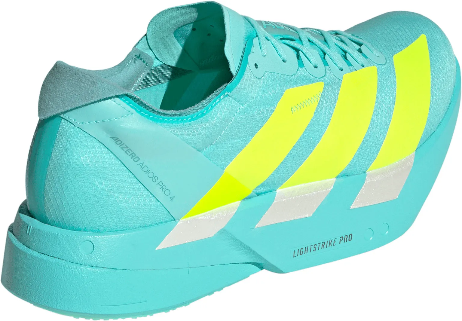 Durable Material adidas Adizero Adios Pro 4 Mens Running Shoes - Green