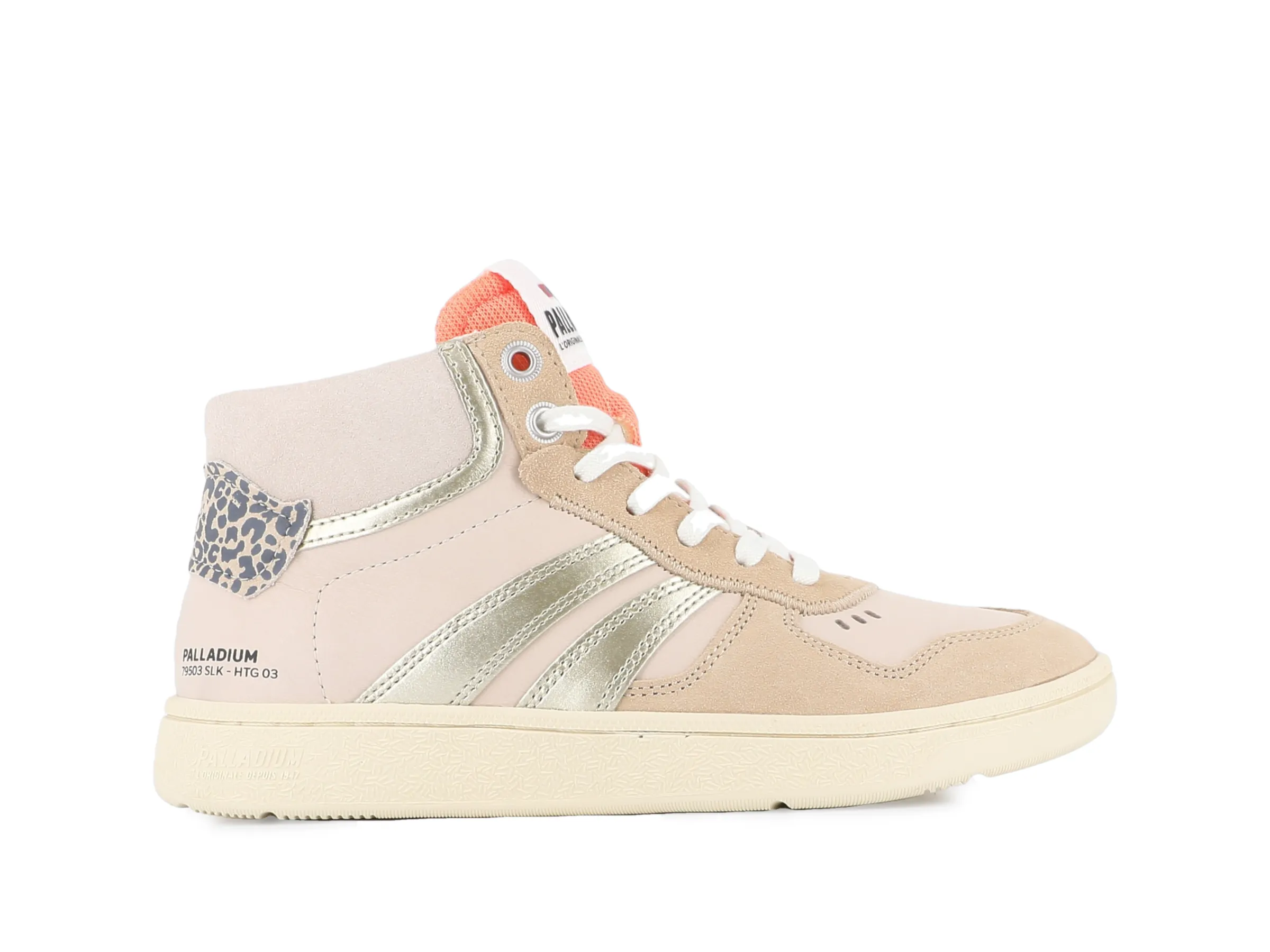 79503-114-M | PALLACUP CHUKKA LTH | ALMOND MILK/GOLD Moon Tone
