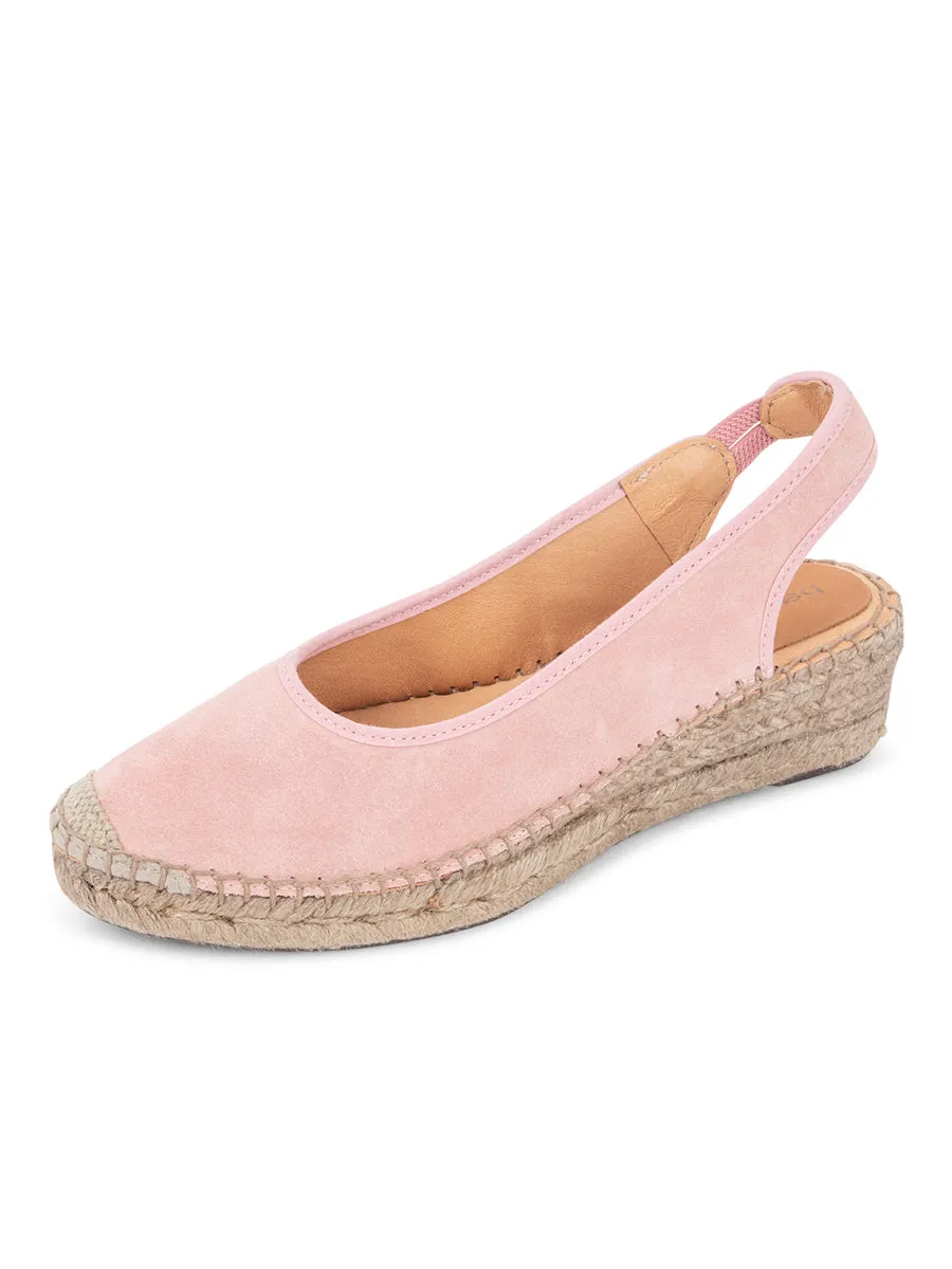 Valencia Closed Toe Slingback Espadrille Smooth Lines
