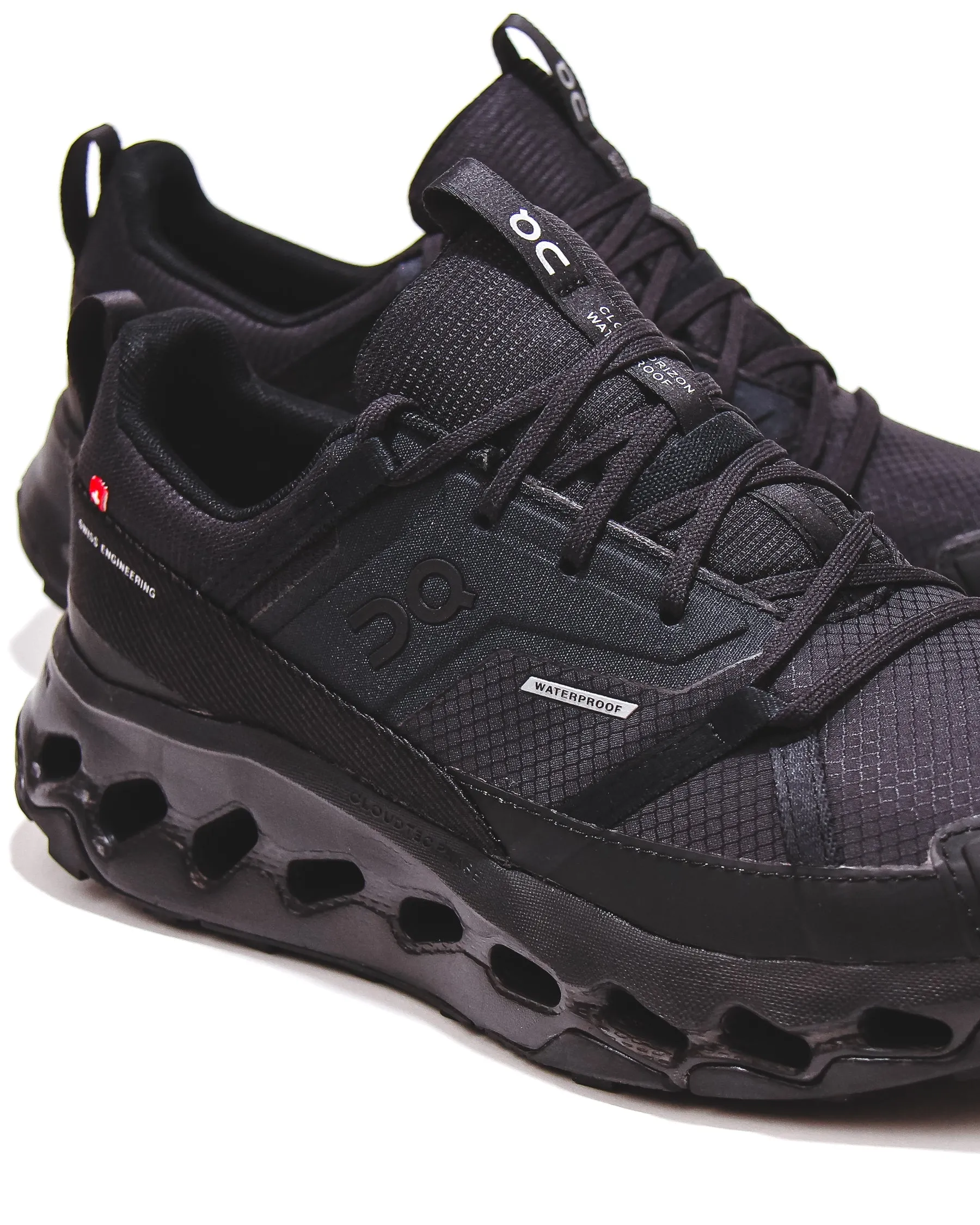 ON Men Cloudhorizon WP Black 3ME10051043 All Weather Urban Walkers Denim Cool