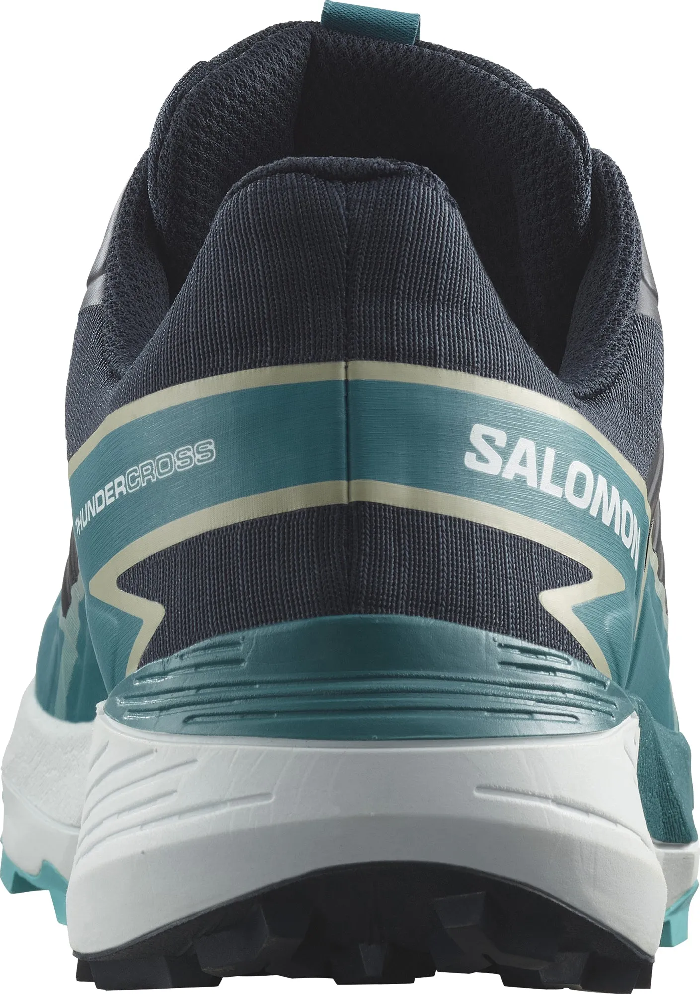 Festival Vibe Fashion Edge Salomon Thundercross Mens Trail Running Shoes - Blue